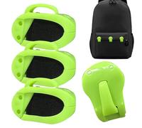 Attaches de Cannes à Pêche - 4 Pièces Organizer Portable Avec Élastique | Porte-Canne Pêche à la Mouche - Pour Rive Côte Jetée Piscine Eau Salée Surf Voyage | Support Fixation Solid