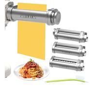 Attachment for Bosch Mum5 Mum4 Accessories, Pasta Roller Made of SUS304 Stainless Steel, Spaghetti Fettuccine Compatible With Bosch Food Processors MUM5 MUM4