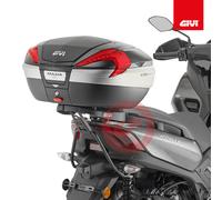 Givi Monolock/monokey Yamaha X-max 125/300&tricity 300 Top Case Rear Fitting Black