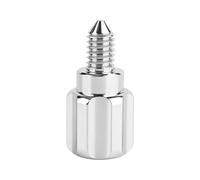 Attachment Knob Thumb Screw for KitchenAid Stand Mixer, Mixer Aluminium Thumb Screw Accessory Replacement Part (Silver, 1PCS)