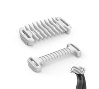 Attachments Intimate Skin Protection 3 mm Body Comb with 0 mm Protective Comb Set for O Blade QP2734 QP2824 QP25XX QP26XX & Pro Series, Hybrid Electric Trimmer Attachments Oblade Accessories, Pack of