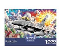 Attack Aircraft Mythic Jigsaw Puzzles for Adults Featuring 1000 Advanced, ‘Near-Impossible’ Difficulty Challenging Puzzle Games for Both Women And Men - These Mythic Jigsaw Puzzles Are Crafted