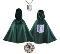 Attack AOT On Titan Costume AOT Cloak Japanese Anime Cosplay Wings of Freedom Hoodie Attack AOT On Titan Cloak Scout Legion Coat