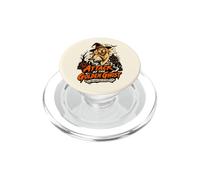 Attack of the Golden Retriever Ghost Witch Dog Mom Halloween PopSockets PopGrip for MagSafe