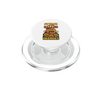 Attack of the Killer Oranges Funny Retro Horror PopSockets PopGrip for MagSafe