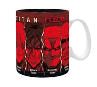 Attack On Titan All Titans Cup multicolour Onesize