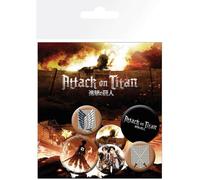 GB Eye Badge Pack Attack on Titan Characters