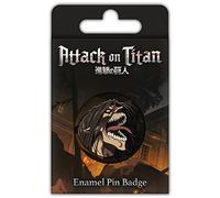 Attack on Titan Enamel Pin Badge (Attack Titan Design) 1.5cm x 3cm - Official Merchandise