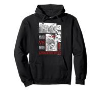Attack on Titan Eren Yeager vs Reiner Braun Manga Fight Logo Pullover Hoodie
