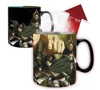Attack On Titan Mug Heat Change 460Ml Titans3 Cardboard V2 Color Changing Cup