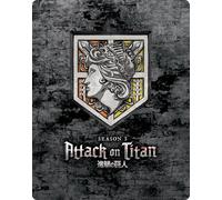 Attack on Titan: Season 3 Steelbook (Blu-ray) Josh Grelle Marina Inoue Yoki Kaji