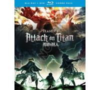 ATTACK ON TITAN: SEASON TWO - Region A Blu Ray,US Import