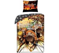 Attack On Titan Single Bed Set Duvet Cover 140x200cm Cotton Original