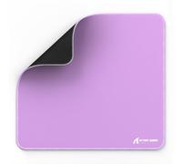 ATTACK SHARK CM02 eSports Gaming Mouse Pad, Water Resistant Coating Large Mouse Mat, Fine Sand-Like Texture Surface, Non-Slip Rubber Base, Micro-Knit Stitched Edges,450x400x4mm-Purple