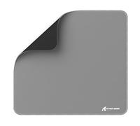 ATTACK SHARK CM02 eSports Gaming Mouse Pad, Water Resistant Coating Large Mouse Mat, Fine Sand-Like Texture Surface, Non-Slip Rubber Base, Micro-Knit Stitched Edges, 450x400x4mm - Gray