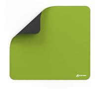 ATTACK SHARK CM02 eSports Gaming Mouse Pad, Water Resistant Coating Large Mouse Mat, Fine Sand-Like Texture Surface, Non-Slip Rubber Base, Micro-Knit Stitched Edges, 450x400x4mm - Green