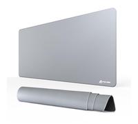 ATTACK SHARK CM02PRO Esports Gaming Mouse pad, Anti-wear Extended Desk Pad,Water Resistant Coating Large Mouse Mat with Anti-slip Base,Stitched Edges 900x400x4mm (Grey)