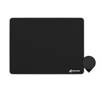 ATTACK SHARK CM02SE Esports Gaming Mouse Pad, Soft Composite Fiber Control Surface, 3mm Ultra-Slim Recessed Edges, Non-Slip Base, Sweat-Resistant, FPS MOBA PC Gaming Mat, 405x305x4mm - Black