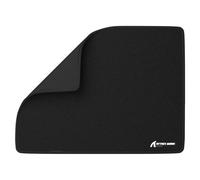 ATTACK SHARK CM02SE eSports Gaming Mouse Pad, Water Resistant Coating Large Mouse Mat, Fine Sand-Like Texture Surface, Slip-Resistant Bottom, Micro-Knit Stitched Edges, 405x305x4mm - Black