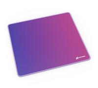 ATTACK SHARK CM03 Gaming Mouse Pad, Rainbow Film Coated Surface for Smooth Glide & Precise Tracking, Water-Resistant, Non-Slip Rubber Base, 16.1" × 12.2" × 0.16" in for Gaming, Laptop & Office, Purple