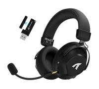 ATTACK SHARK L50PRO 3-Mode 53mm Wireless 7.1 Gaming Headset, AI Mic - Black