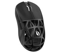 ATTACK SHARK R2 Magnesium Alloy Gaming Mouse, PixArt PAW3950 Sensor, Wireless 8K, 48g Superlight, BT/2.4G/Wired, Adjustable DPI 42000, Office/PC/Xbox/PS/Mac - Black
