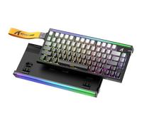 ATTACK SHARK R85HE Wired 75% Hall Effect Rapid Trigger Mechanical RGB Gaming Keyboard with 8K Polling,0.05mm RT Accuracy,0.08MS Latency,Magnetic Switch,5 Layer Sound Damped,Driver for PC(Moonlight)