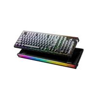 ATTACK SHARK R98HE 8000Hz Wired Hall Effect Gaming Keyboard,0.005mm Rapid Trigger,98% Layout,Adjustable Actuation,Hot-Swappable Magnetic Switches,Web Driver,RGB Lightbox,Side-Printed Keycaps,Moonlight