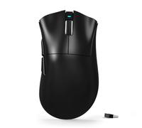 ATTACK SHARK V3 Wireless Gaming Mouse, 65g Ultra Lightweight, 25K DPI PAW3311 Optical Sensor, 1K Polling, Mechanical Switch, 2.4G/BT/USB Wired Esports Gamer Ergonomic From Mice, PC/Mac/Win/PS - Black