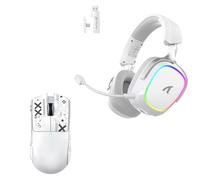 ATTACK SHARK X11 SE Wireless Gaming Mouse & G800 Wireless Gaming Headset, 1000mAh, 20ms latency, 3Modes(2.4G/BT/Wried)