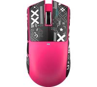 ATTACK SHARK X11 SE Wireless Gaming Mouse, PixArt PAW3311 Gaming Sensor, BT/2.4G Wireless/Wired, 22000 DPI, 65 Hours Battery, Office Mice Gamer Mice for Win11/Xbox/PS/Mac (Berry Red+Tape)