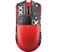 ATTACK SHARK X11 SE Wireless Gaming Mouse, PixArt PAW3311 Gaming Sensor, BT/2.4G Wireless/Wired, 22000 DPI, 65 Hours Battery, Office Mice Gamer Mice for Win11/Xbox/PS/Mac (Red+Tape)