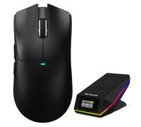 ATTACK SHARK X11PROV2 Gaming Mouse&Coiled Cable, Black