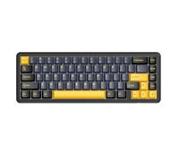 ATTACK SHARK X65 HE Wired Rapid Trigger Magnetic Switch 65% Mechanical Gaming Keyboard, Hall Effect Top Mounted RGB Hot Swap,Adjustable Actuation,8KHZ Polling Rate,PBT Keycaps for Win/Mac(Star Black)