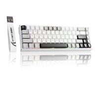 ATTACK SHARK X68MAX HE Wired Rapid Trigger Mechanical Creamy TKL RGB Gaming Keyboard with Full Aluminum CNC,8K Polling,0.005mm Accuracy,Hall Effect Magnetic Switch,NKRO,Driver for Win Mac(Star White)