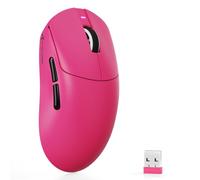 ATTACK SHARK X8 SE Wireless Gaming Mouse, 55g Lightweight Mouse, Berry A | PAW3311 Sensor, BK52820 Chip, 25,000 DPI, BT/2.4G/USB-C, 80 Million Clicks, 500mAh Battery, Web Driver for for PC/Mac