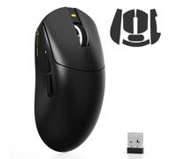 ATTACK SHARK X8 SE Wireless Gaming Mouse, 55g Lightweight Mouse, Black A | PAW3311 Sensor, BK52820 Chip, 25,000 DPI, BT/2.4G/USB-C, 80 Million Clicks, 500mAh Battery, Web Driver for for PC/Mac