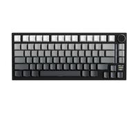 ATTACK SHARK X820 Ultra Wireless Mechanical Keyboard with TFT Smart Display & Knob, 75% Hot Swappable Gaming Keyboard, BT/2.4G/Wired, RGB South Facing LED, PBT Keycaps (Black Gradient - Gift Switch)