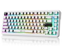 ATTACK SHARK X82PRO HE 75% Wireless Rapid Trigger Gaming Keyboard, Hall Effect Magnetic Switch Keyboard with 0.01mm RT Adjustable Actuation, 8Khz Polling Rate, Hot-Swap, RGB, for PC Gamer (Comic)