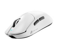 Attack Shark X8SE Mouse for Large Hand, 55 g Superlight, PixArt PAW3311 Gaming Sensor, BT/2.4G Wireless/Wired, Adjustable DPI up to 25000, 500 mAh Battery (White)