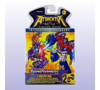 Attacktix Marvel Heroes and Transformers Battle Figure Game Booster 2 Pack - New