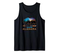 Attalla Alabama USA American Black Bear Vacation Souvenir Tank Top