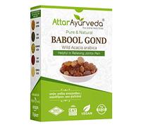 Attar Ayurveda Babul Gond | Kikar Gond | Babool Gond | Acacia Arabica | Natural Edible Gum | No Additives or Preservatives | (250 Gm / 8.81 Oz) Pack for Daily Use