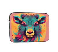 ATTBBH Colorful Animals Pattern Portable Laptop Sleeve Case 10 inch for Shockproof Protection and Lightweight Travel