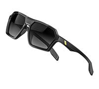 ATTCL Men's Polarized Sunglasses men Casual Sport glasses with UV Protection Hexagonal TR90 frame 2137 C1 Black+grey