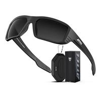 ATTCL Polarised Sunglasses Mens for Shooting: UV400 Protection Ultra-Light Wrap Around TR90 Sports Sun Glasses for Fishing Driving