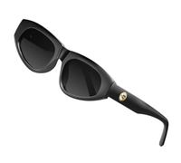 ATTCL Women's Polarized Sunglasses For Women Cat eye Sun Glasses with UV Protection 5199 C1 Black+grey