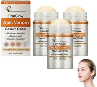 ATTDX FirmGlow Apis Venom Serum Stick, Advanced Firming and Wrinkle Reducing Cream,Bee Venom Firming Serum Stick,Improves Skin Sagging, Natural Essence Stick Suitable for All Skin Types (3 Pcs)