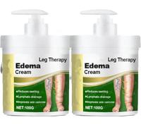 ATTDX Fluid- Ease Leg Therapy Edema Cream, Anti Swelling Cream for Legs, Reduce Leg Swelling Naturally for Women and Men, Non-Greasy, Fast Absorbing, for All Skin Types, 100g (2)