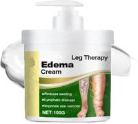 ATTDX Fluid- Ease Leg Therapy Edema Cream, Anti Swelling Cream for Legs, Reduce Leg Swelling Naturally for Women and Men, Non-Greasy, Fast Absorbing, for All Skin Types, 100g (1)